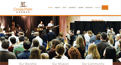 Desktop Screenshot of crossparkchurch.org